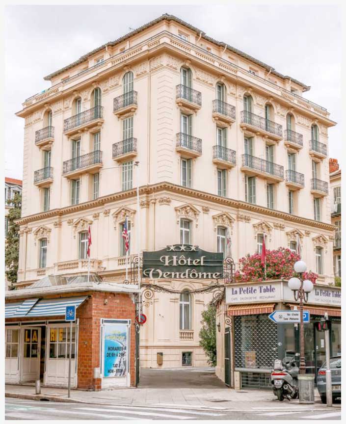 Hôtel Vendôme Nice - Proche de la promenade des anglais