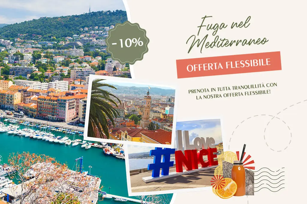 Fuga Mediterranea -10% - Offerta flessibile - Hôtel Vendôme Nice